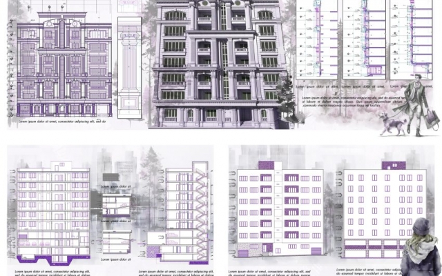 طراحی پلان، نما و دکوراسیون آپارتمان‌های مسکونی کلاسیک با دقت فنی اجرا کنم.