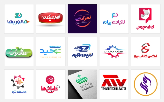 انواع لوگو و لوگوتایپ طراحی کنم ⭐⭐⭐⭐⭐