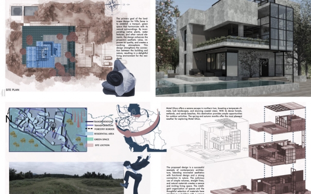 پلان، نما و دکوراسیون ویلاهای مدرن و مینیمال با جزئیات فنی برای شما ،طراحی کنم