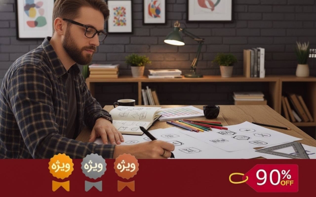 لوگو شما رو به صورت زیبا بازسازی کنم (تخفیف ویژه به مدت محدود)