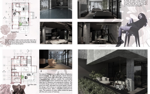 پلان، نما و دکوراسیون ویلاهای مدرن و مینیمال با جزئیات فنی برای شما ،طراحی کنم
