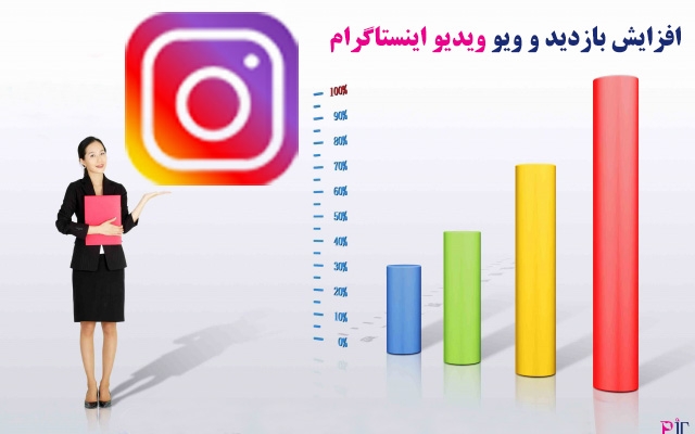 ویو یا بازدید ویدیو در اینستاگرام بسیار ارزان برای شما انجام بدم