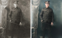 عکس-قدیمی-سیاه-سفید-ترمیم-رنگی-انگار-اول-رنگی-بودن